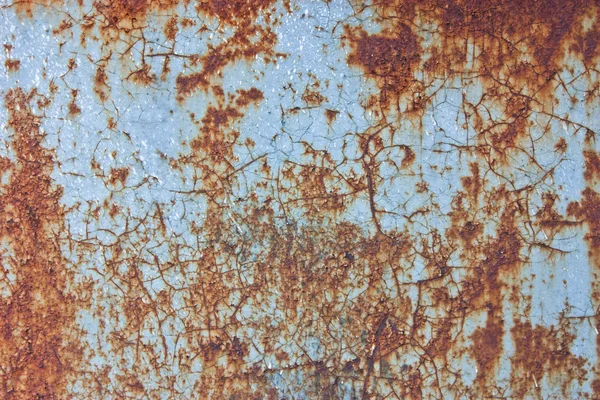 Blue rusty metal — Stock Photo, Image