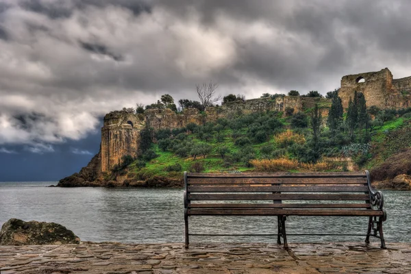 Le château de Koroni, sud de la Grèce — Photo