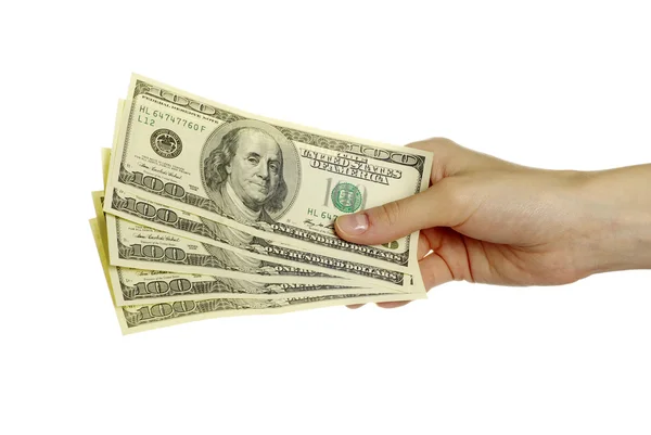 stock image Hand with money