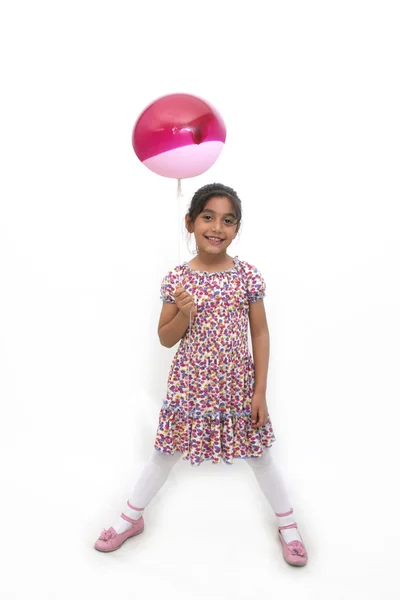 Kleine Meisjes Ballon — Stockfoto