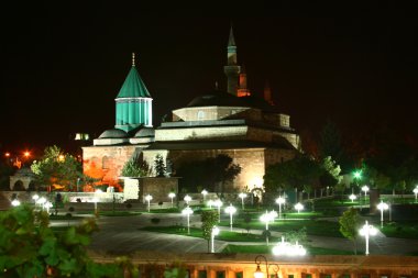 Mevlana museum, konya clipart