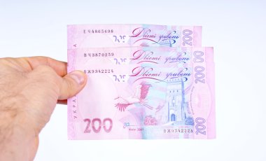 Ukrainian money clipart