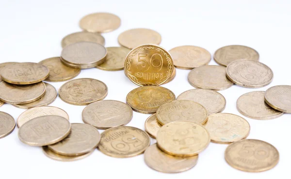 Bronze coins Stock Photo