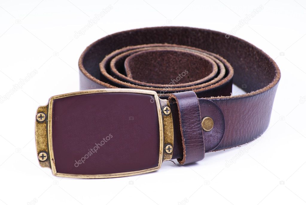 Belt strap and buckle