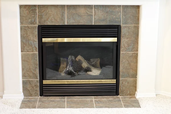 stock image Gas Fireplace