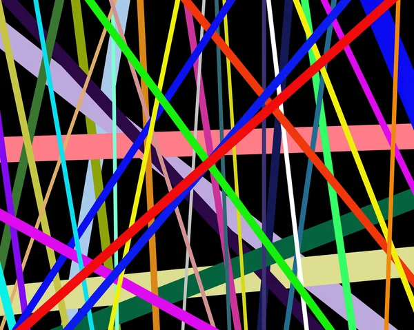Renkli çizgili çeşitli arka plan — Stok fotoğraf