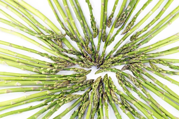 Asparagus Towards Center — Stock Photo, Image