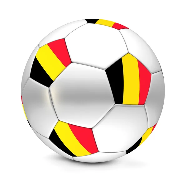 Fotbalové míče/fotbalové Belgie — Stock fotografie