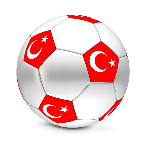 Футбол м'яч/футбольний Туреччини — стокове фото