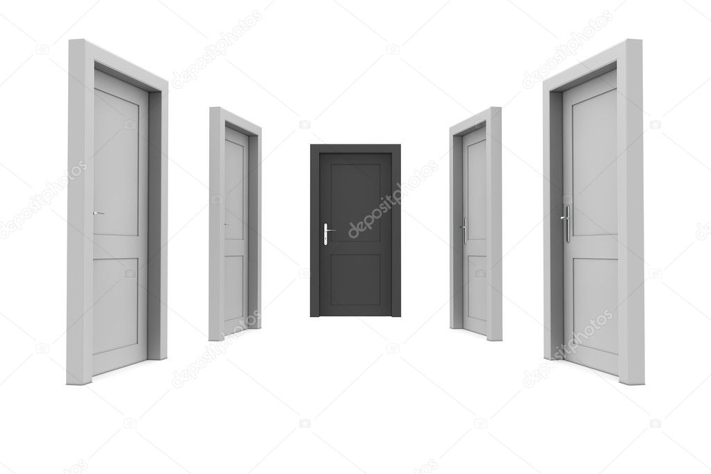 Choose the Black Door
