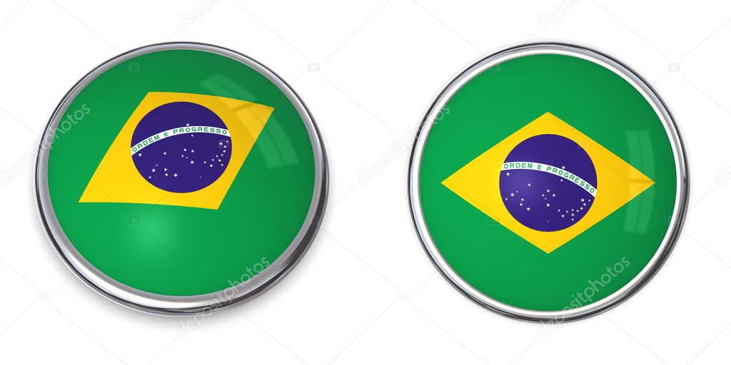 Banner Button Brazil