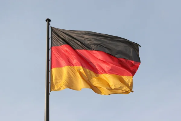 Niemiecki transparent — Zdjęcie stockowe