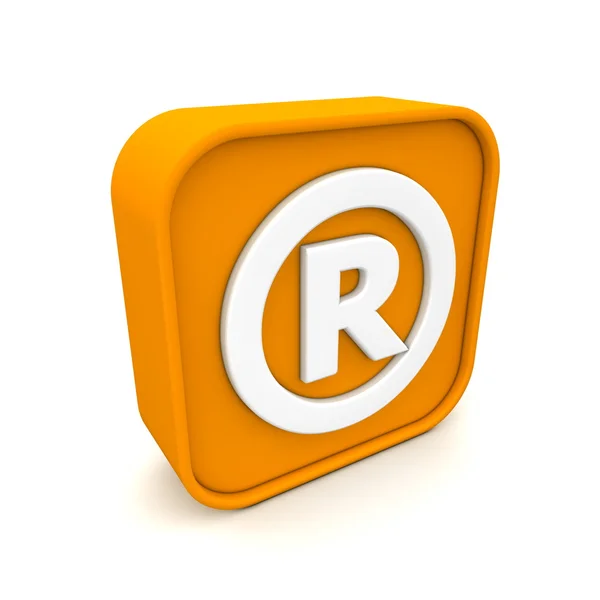 Зареєстрована торгова марка як Rss — стокове фото
