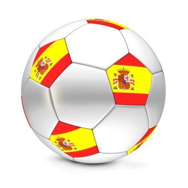 Soccer Ball/Football Spain clipart