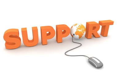 Browse the Global Support - Orange clipart