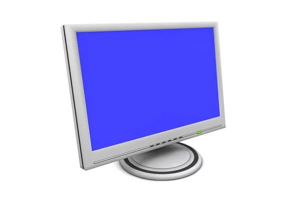 LCD 플랫 폼 스크린 모니터 — 스톡 사진