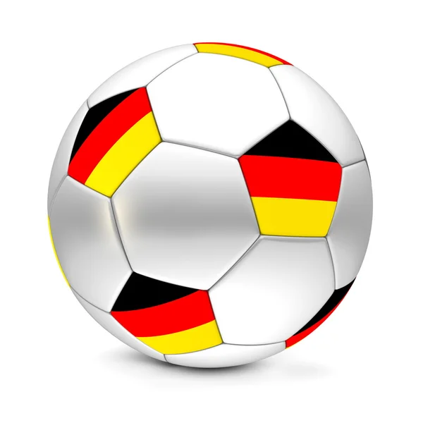 Футбол м'яч/футболу Німеччини — стокове фото