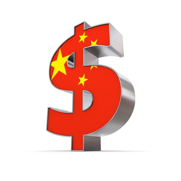Čínský dolar — Stock fotografie