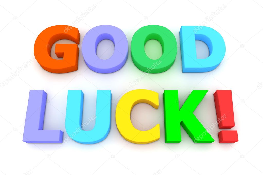 Colourful Good Luck Stock Photo by ©PixBox 4080728