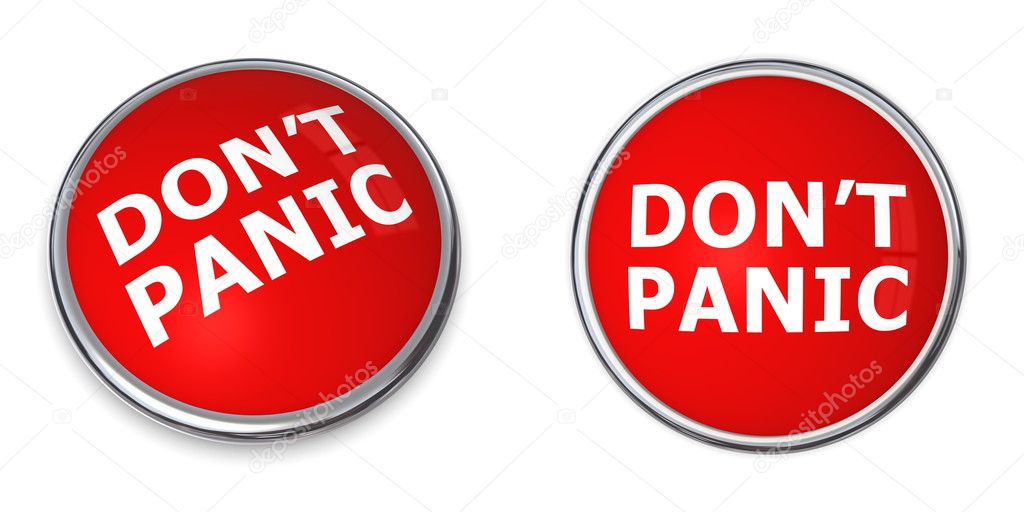 Red Don't Panic Button