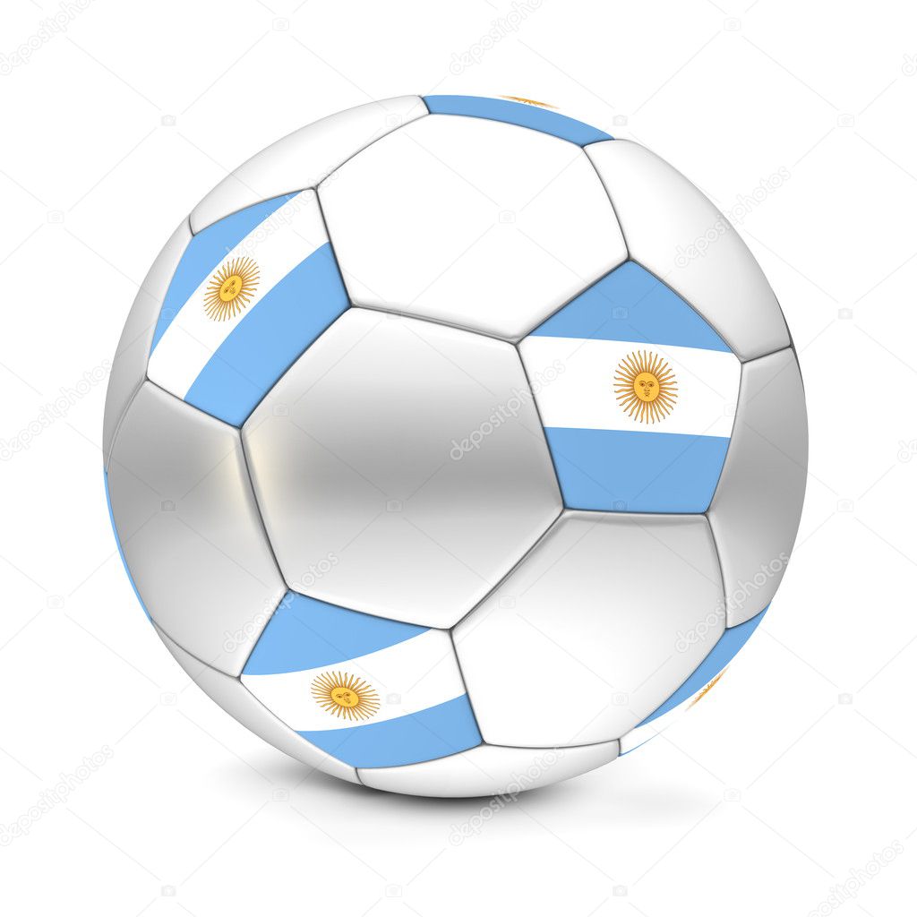 Soccer Ball/Football Argentina — Stock Photo © PixBox #4090005