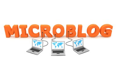 Çoklu microblog - orange kablolu