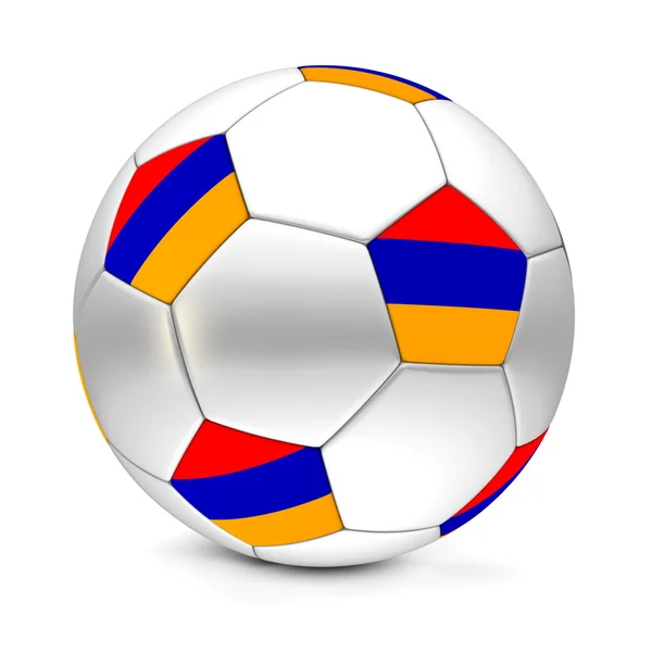 Futbol topu/futbol Ermenistan — Stok fotoğraf