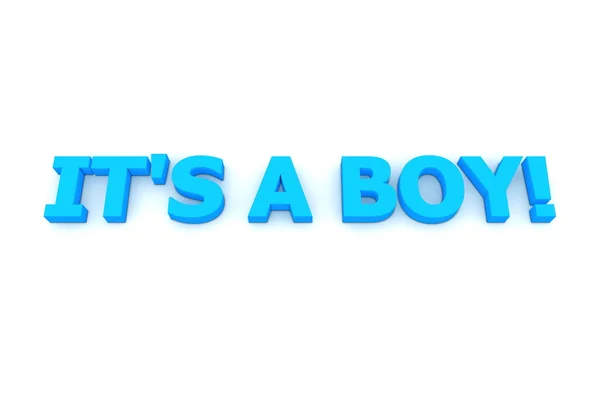 Μπλε είναι ένα αγόρι! — Φωτογραφία Αρχείου