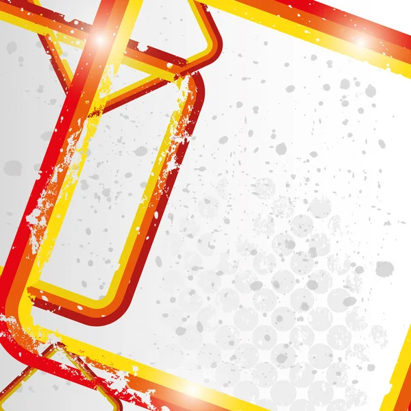 Grunge cadre rétro rougeâtre fond eps 10 — Image vectorielle