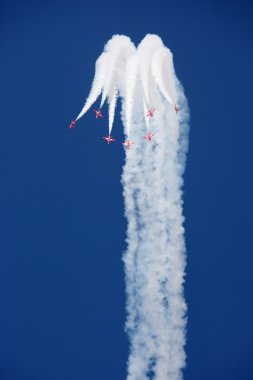 The Red Arrows clipart