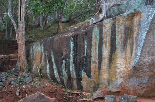 Roca colorida — Foto de Stock