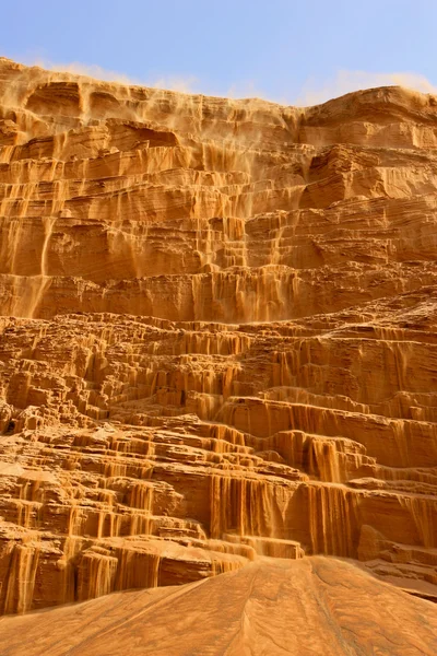 Desert Sandfall — Stock Photo, Image