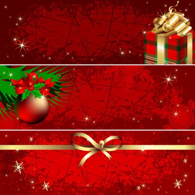 Christmas banner clipart