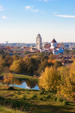 Vilnius old town clipart