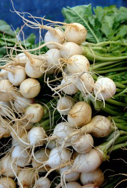 Organik şalgam yerel grower's Market