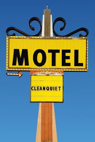 Altes Motel-Schild — Stockfoto