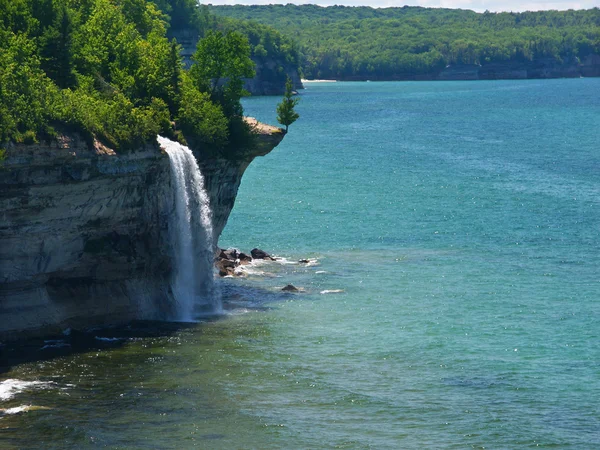 Spray Falls - Michigan UP — Stock Photo, Image