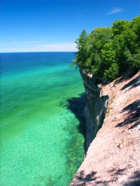Pictured Rocks - Michigan UP clipart