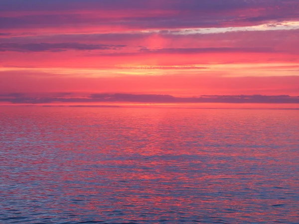 Lake Superior Sunset — Stockfoto