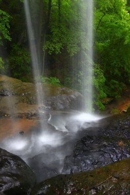 Waterfall in northern Alabama clipart