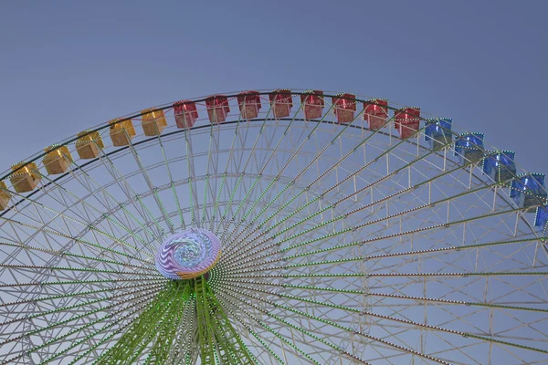 Roda Gigante Parque Diversões — Fotografia de Stock