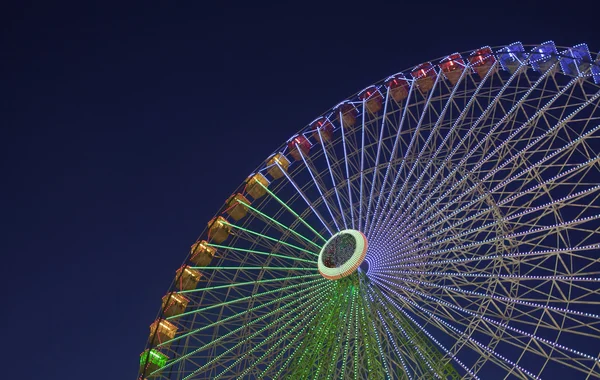 stock image Ferris wheel in the blue hour