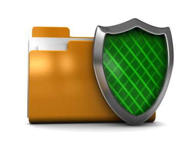 Protected folder clipart