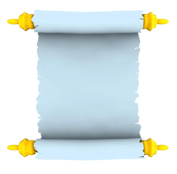 Paper scroll — Stock Photo, Image