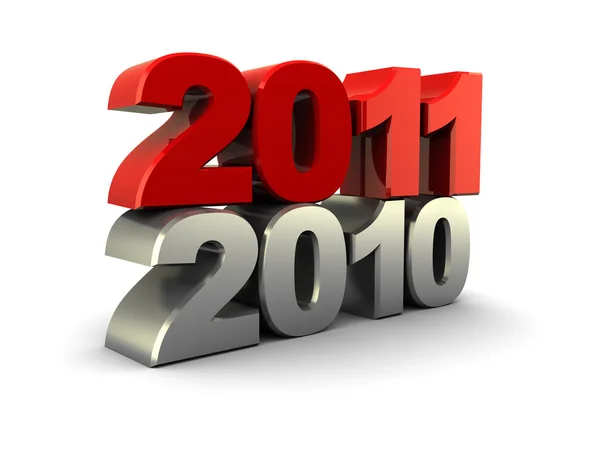 Rok 2011 — Zdjęcie stockowe