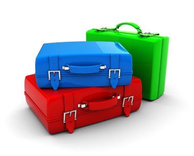 Travel bags clipart