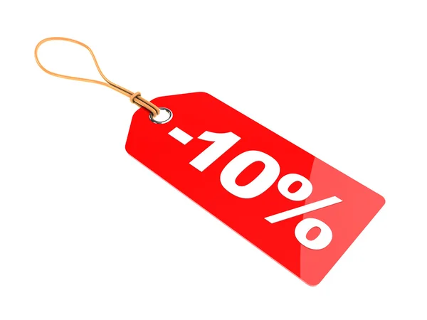 Ten percent discount — Stok fotoğraf