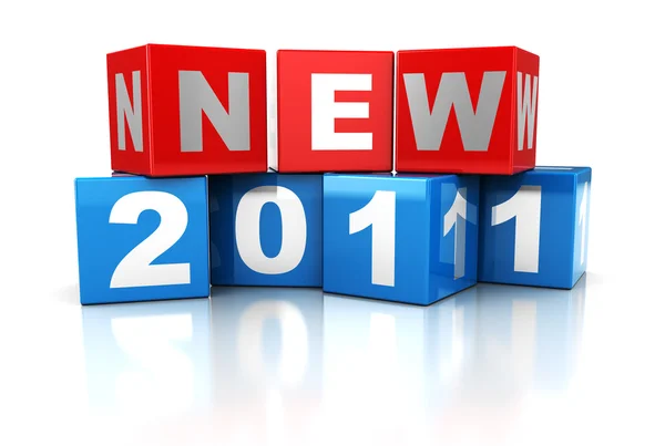 New 2011 year — Stock Photo, Image
