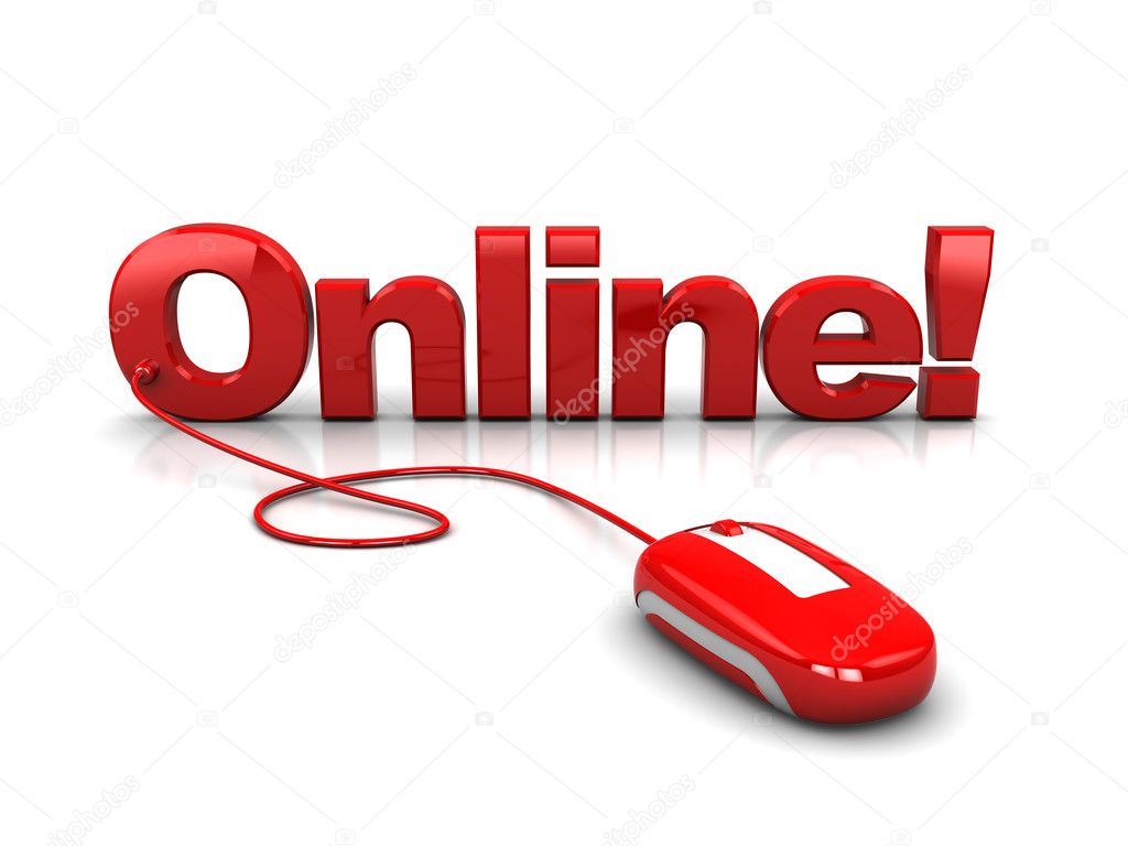 Online symbol — Stock Photo © mmaxer #5286351