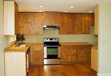 Interior of Kitchen clipart